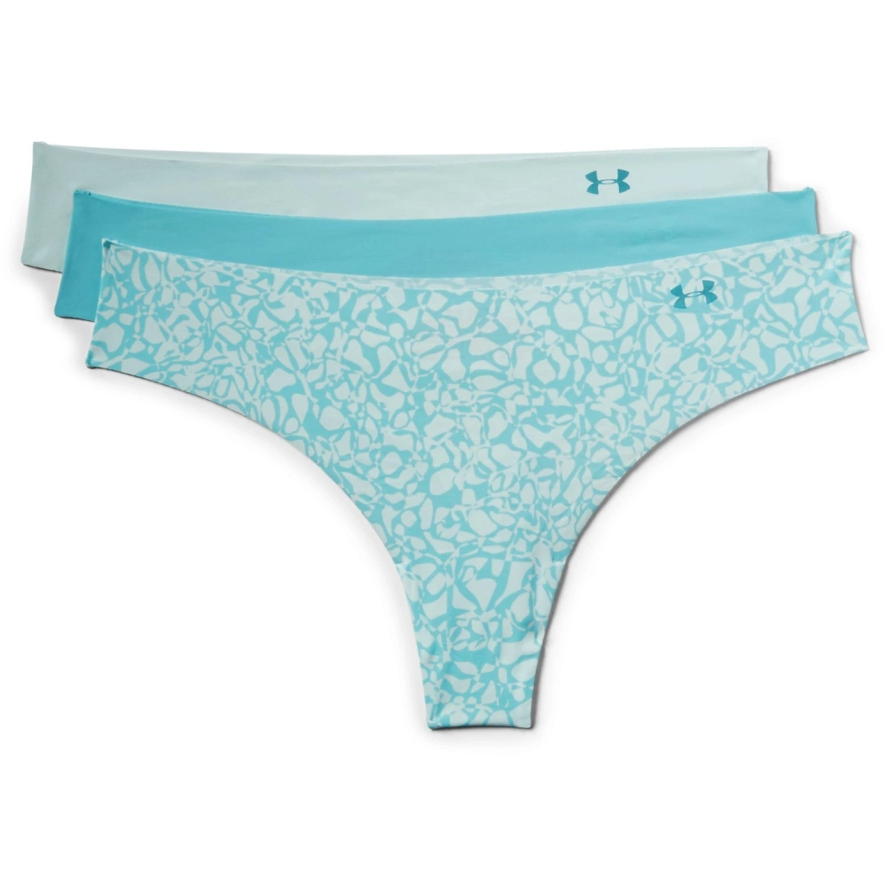 Bielizna damska Under Armour PS Thong 3Pack Print 