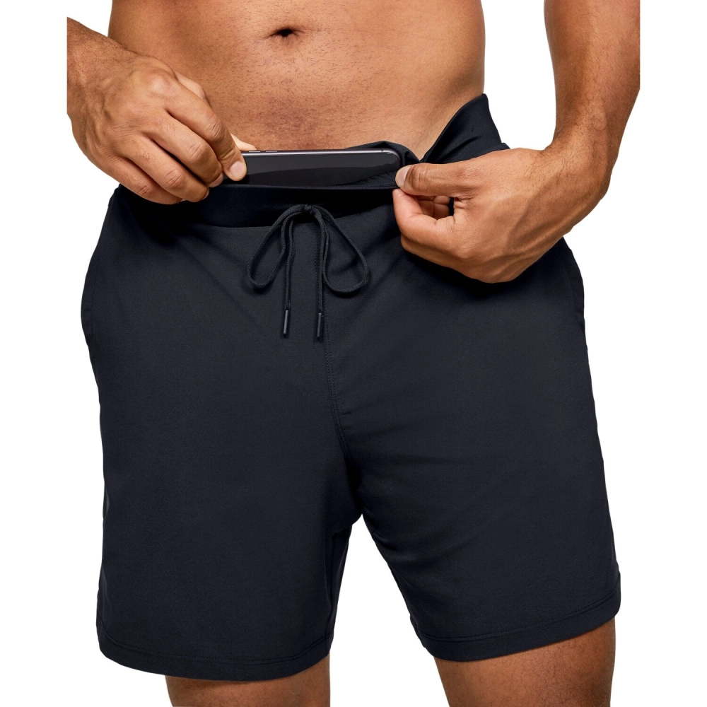 Spodenki krótkie męskie Under Armour Qualifier SpeedPocket 7'' Linerless 