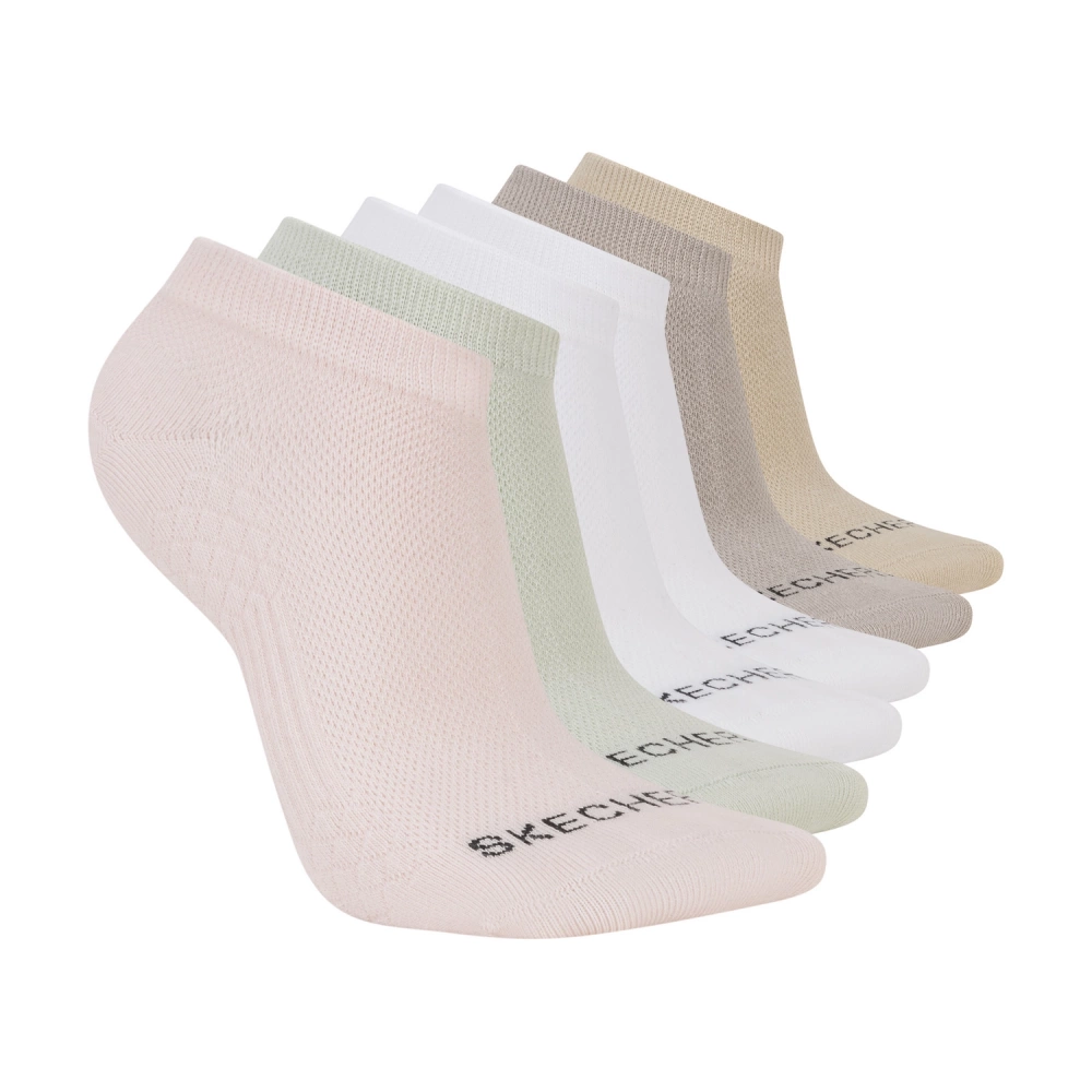 Skarpety damskie SKECHERS 6PK WOMENS NON TERRY LOW CUT