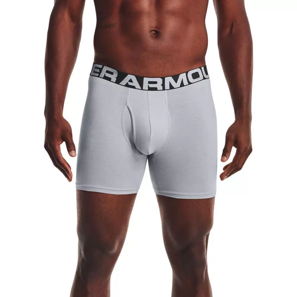Bokserki męskie Under Armour Charged Cotton 6in 3 Pack