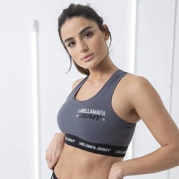 Top damski LABELLAMAFIA ARMY TOP GREY