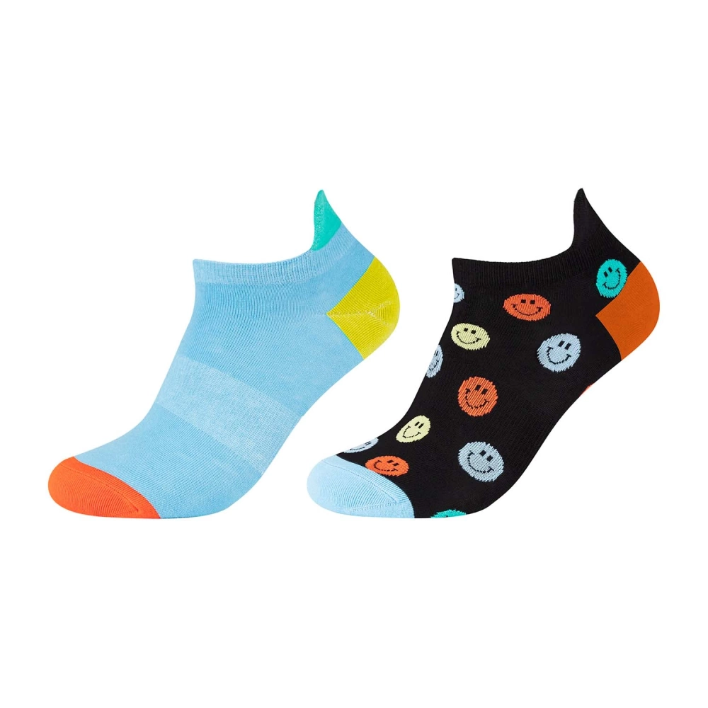 Skarpety FUNSOCKS UNISEX ORGANIC COTTON MOTIFS SNEAKER 2P