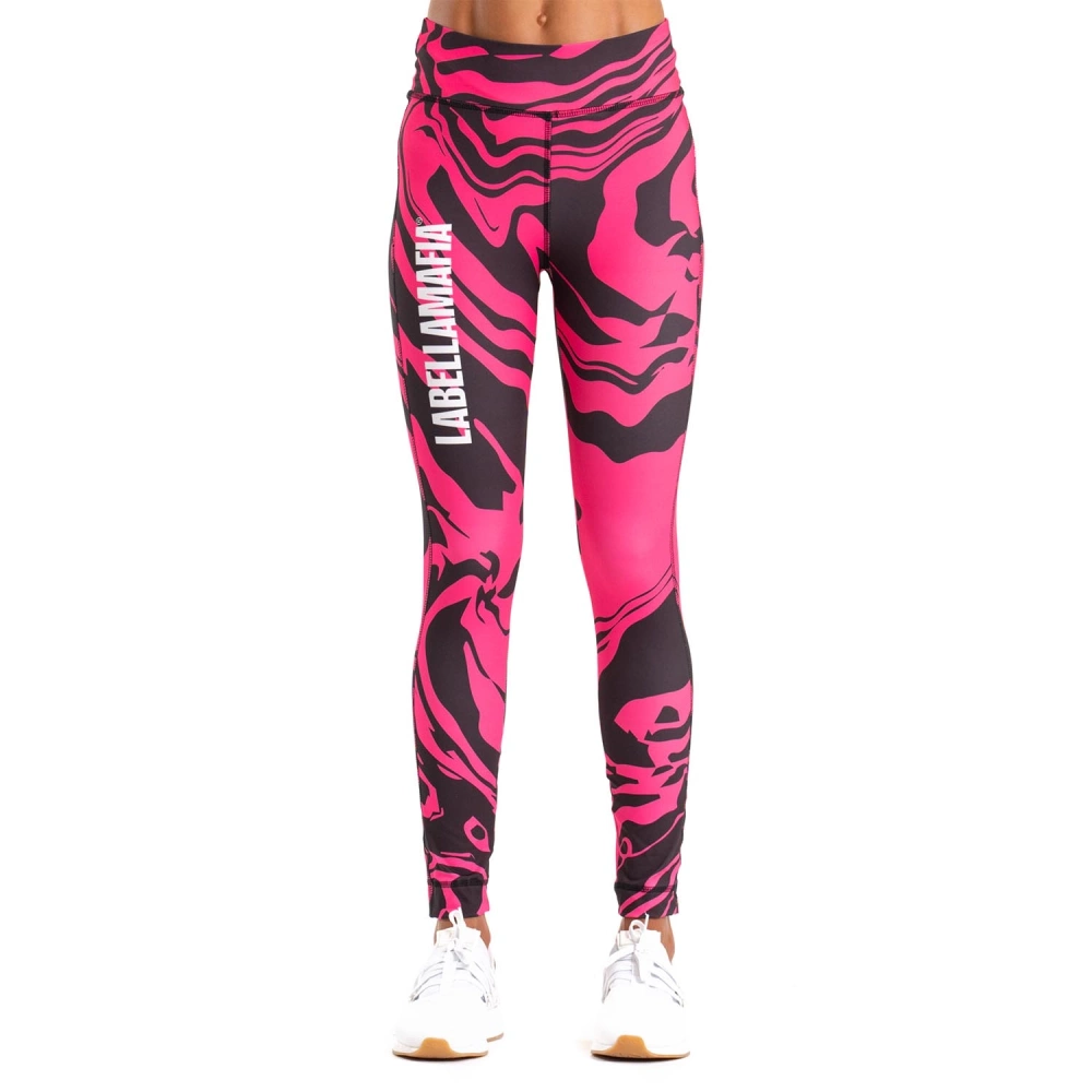 Legginsy damskie LABELLAMAFIA LEGGING HIGHLIGHT 2 STAMPED