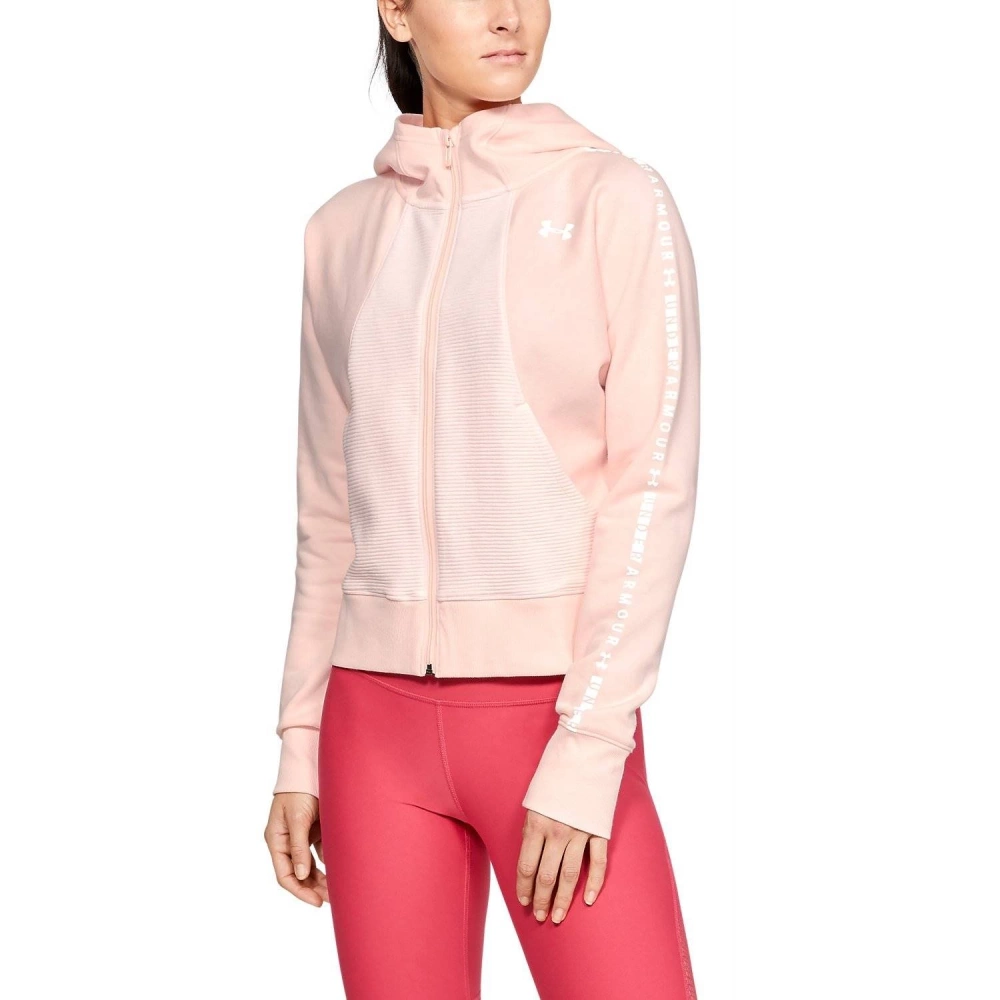 Bluza damska Under Armour TB Ottoman Fleece FZ-WM Graphic 