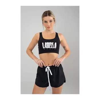 Biustonosz sportowy LABELLAMAFIA SPORTS BRA ACQUA WHITE