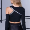 Top damski LABELLAMAFIA CROPPED FLAWLESS