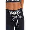 Legginsy damskie LABELLAMAFIA LEGGING BOXER BLACK