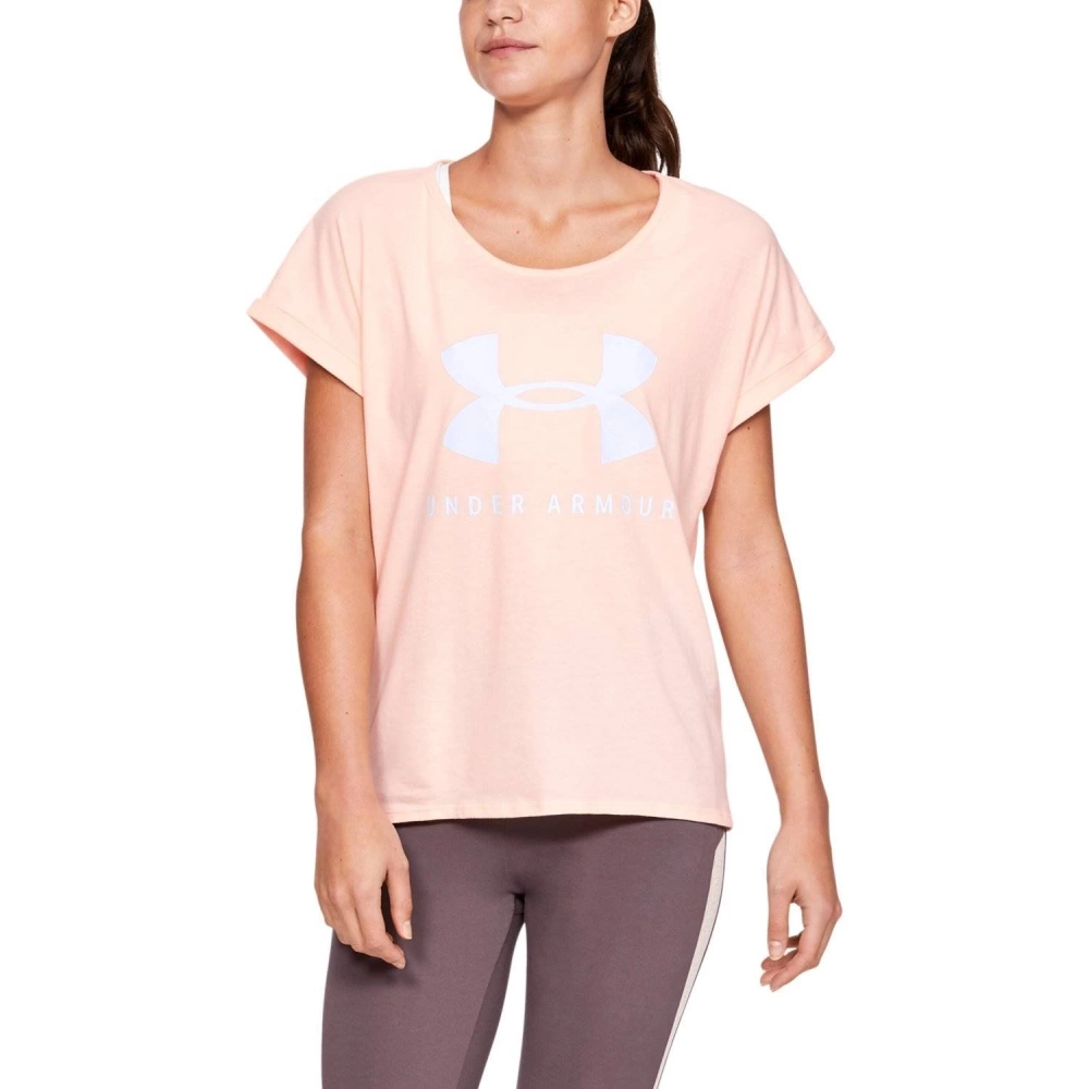 Koszulka damska Under Armour GRAPHIC SPORTSTYLE FASHION SSC 