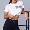 Top damski LABELLAMAFIA CROPPED SAVAGE