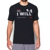 Koszulka męska UA I WILL SS  