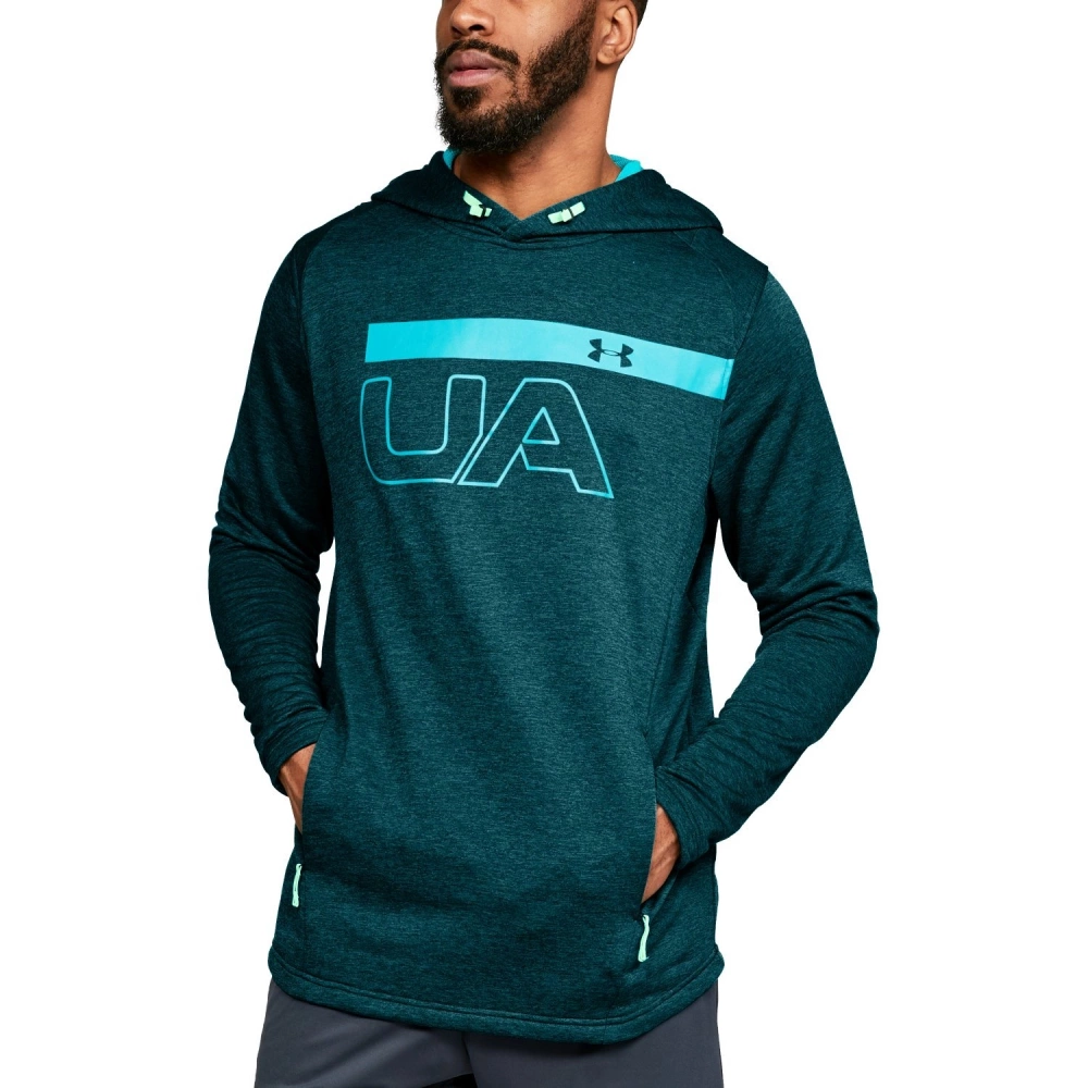 Bluza męska Under Armour TECH TERRY PO GRAPHIC HOODIE 
