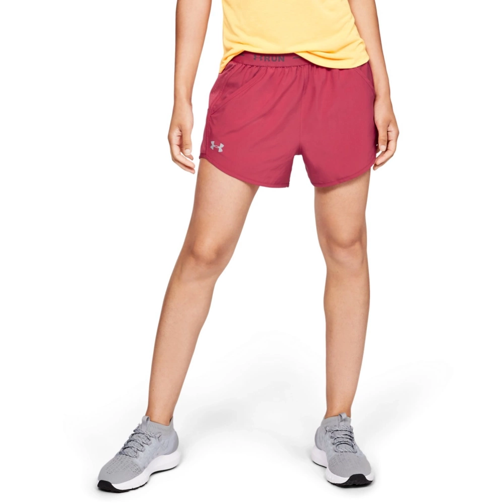 Spodenki krótkie damskie Under Armour Fly By Graphic Waistband Short 