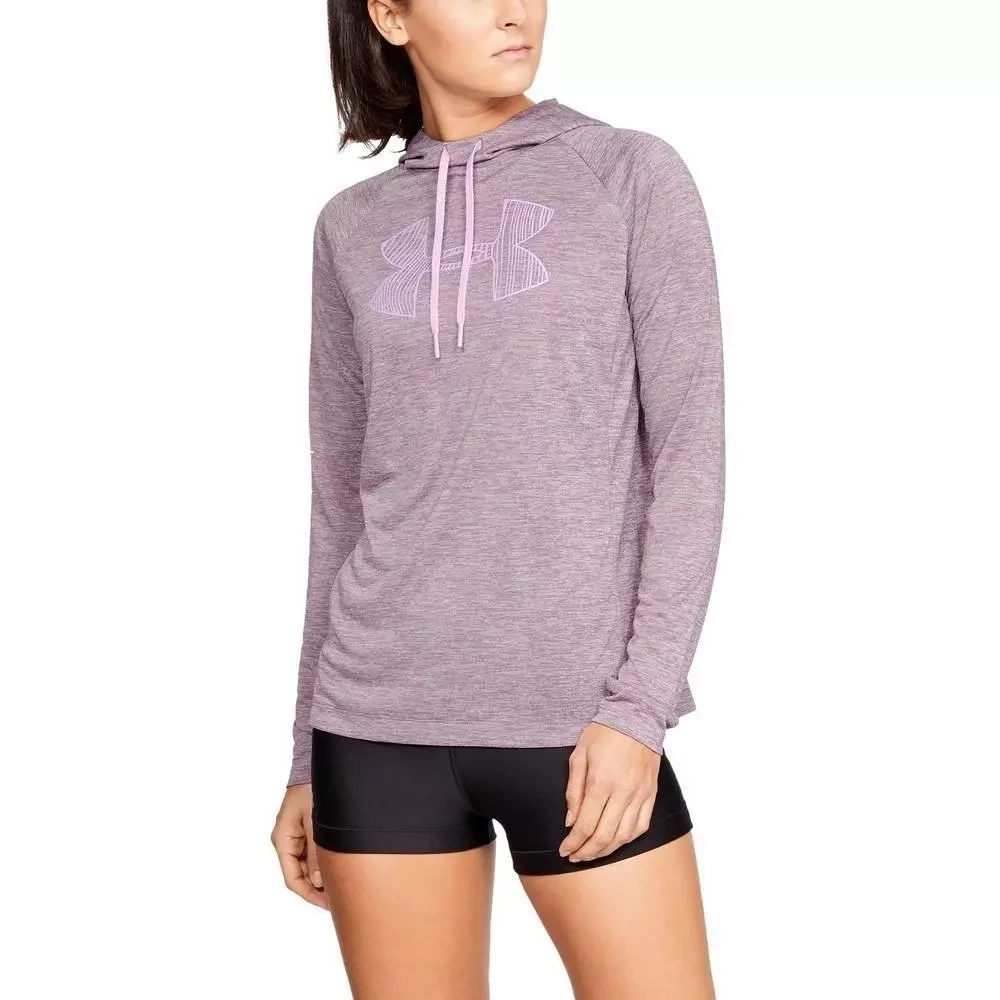 Bluza damska Under Armour Tech LS Hoody 2.0 Graphic 