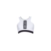 Biustonosz sportowy FITNESS BRA WHITE 