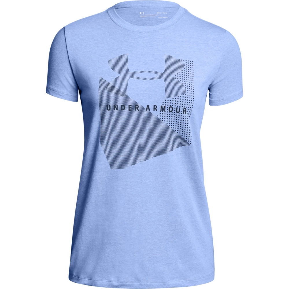 Koszulka damska Under Armour SPORTSTLE MESH LOGO CREW 