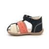 Sandały dziecięce Kickers BIGBAZAR-2 MARINE BEIGE ORANGE