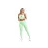Legginsy damskie LABELLAMAFIA LEGGING GO ON GREEN
