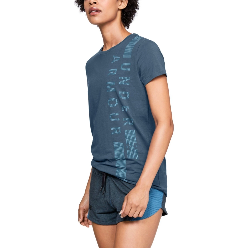 Koszulka damska Under Armour Graphic Classic Crew VERTICAL WM 