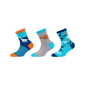 Skarpety chłopięce SKECHERS BOYS CASUAL ORGANIC CAMPING & HIKING SOCKS 3P