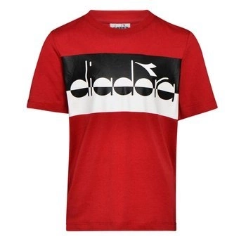 Koszulka chłopięca DIADORA JB.SS T-SHIRT 5PALLE