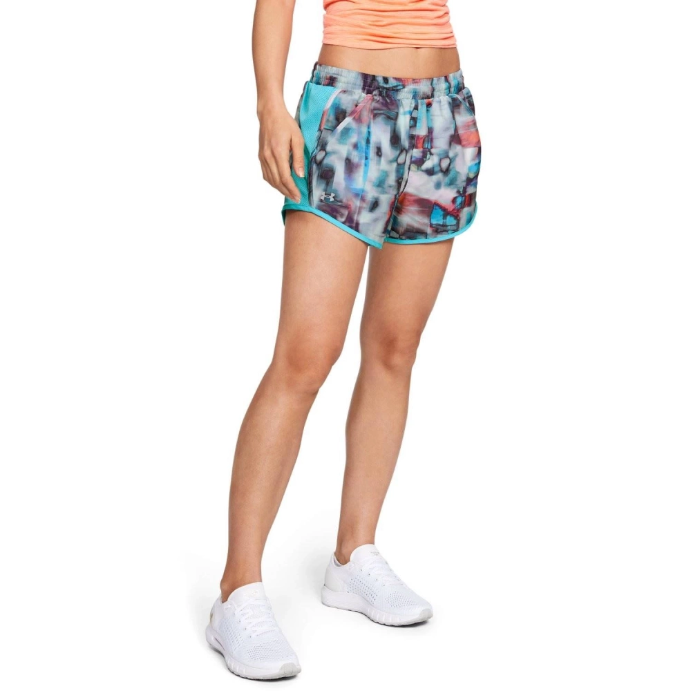 Spodenki krótkie damskie Under Armour Fly By Printed Short 