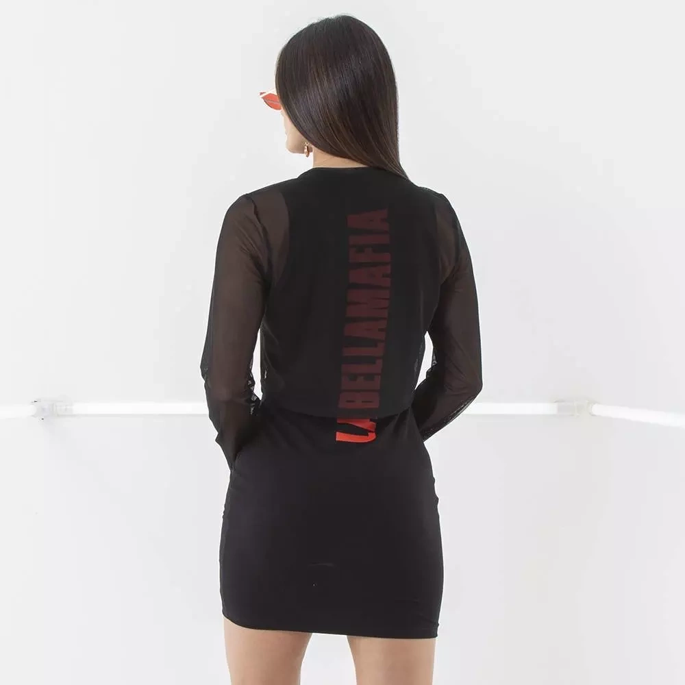 Sukienka damska LABELLAMAFIA DRESS BLACK