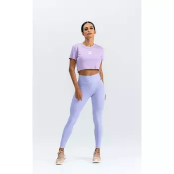 Leginsy damskie LABELLAMAFIA LEGGING GO ON LILAC