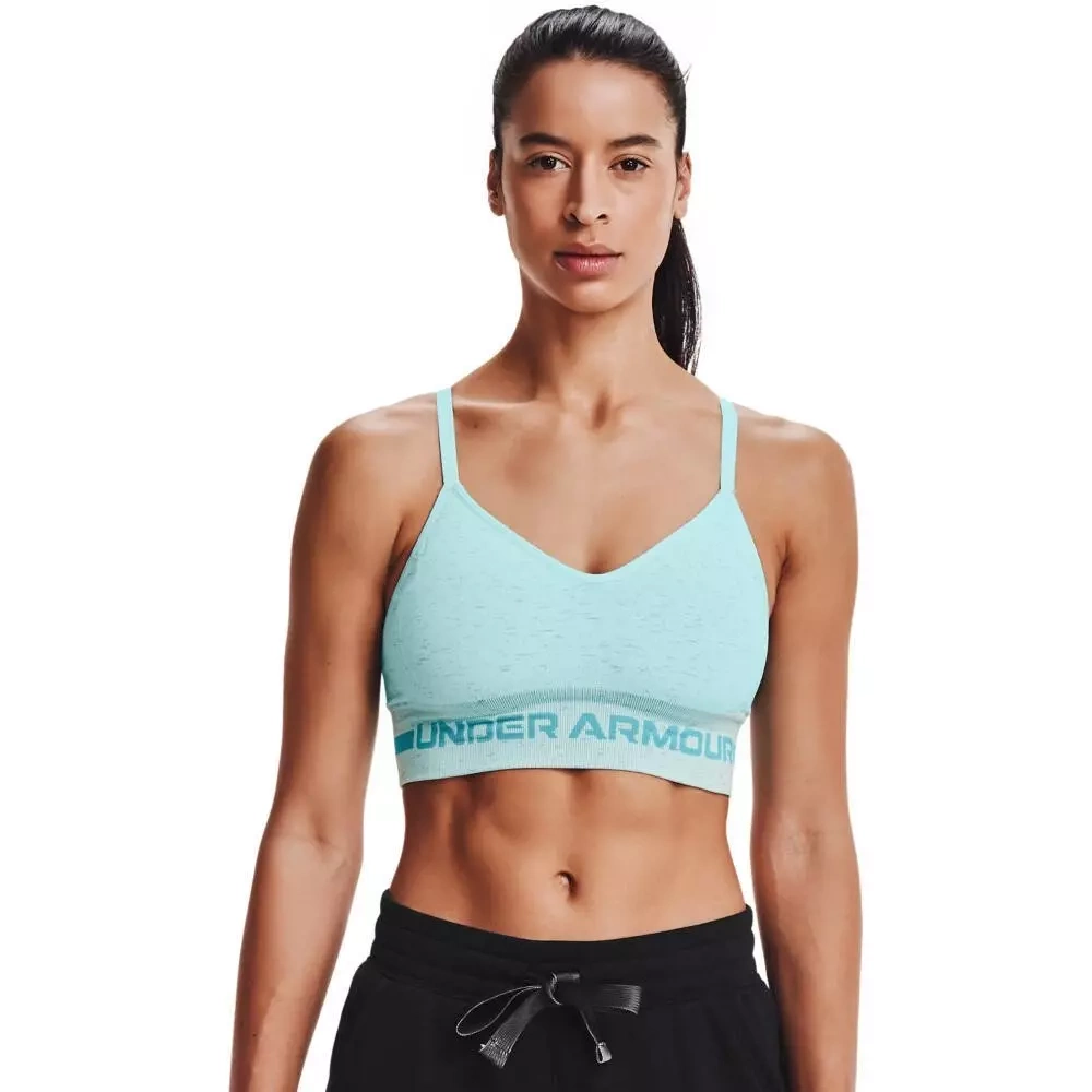 Biustonosz sportowy Under Armour Seamless Low Long Htr Bra