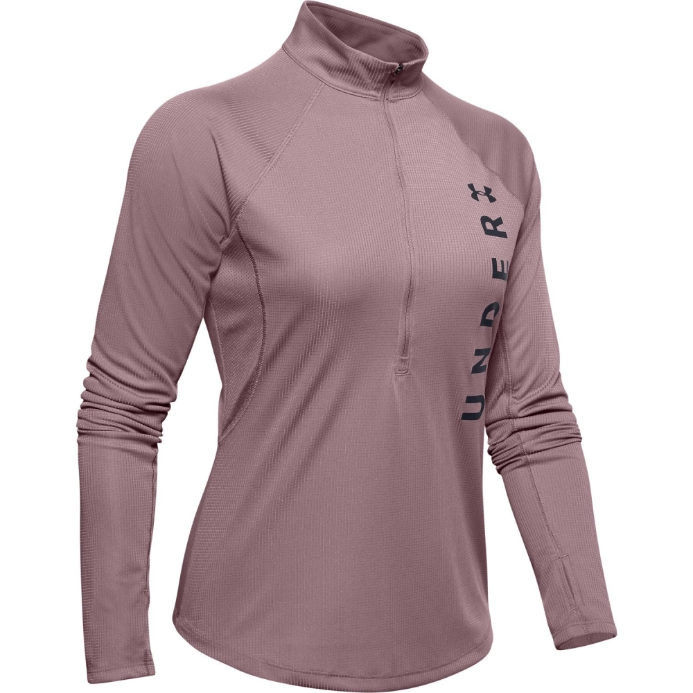Bluza damska Under Armour Speed Stride Split Wordmark Half Zip 