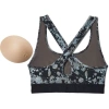 Biustonosz sportowy UA Armour Mid Crossback Printed Bra 