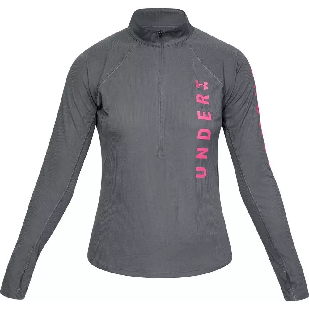 Bluza damska Under Armour Speed Stride Split Wordmark Half Zip 