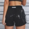 Spodenki krótkie damskie LABELLAMAFIA SHORTS LOGOMANIA BLACK