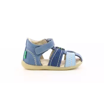 Sandały dziecięce Kickers BIGBAZAR-9 BLEU TRICOLORE