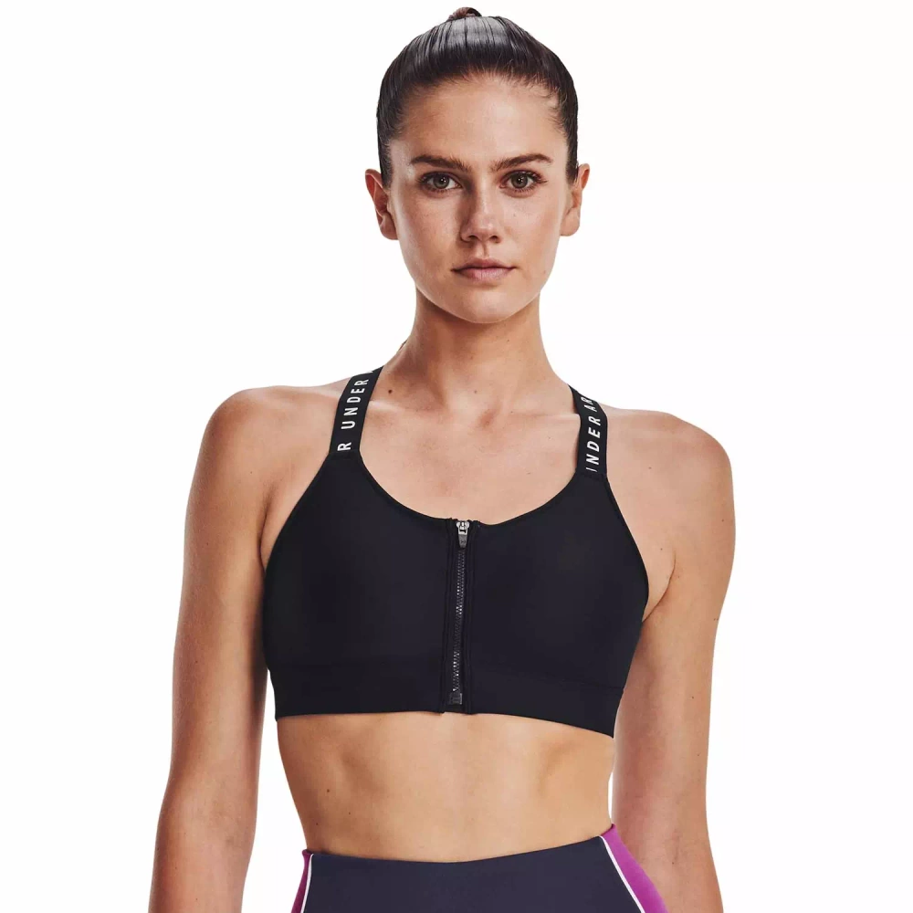 Biustonosz sportowy Under Armour Infinity High Bra Zip