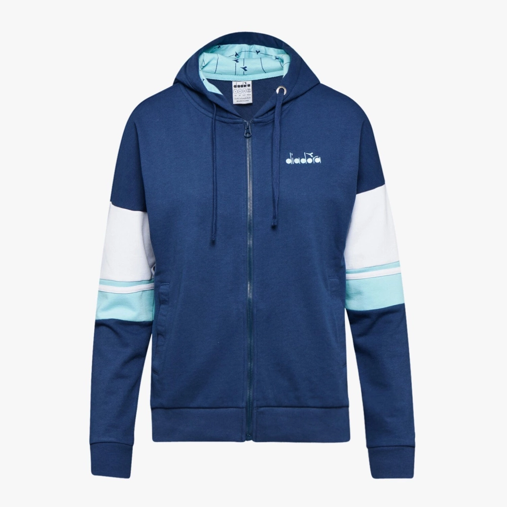 Bluza damska DIADORA L.HD FZ SWEAT LOGO 