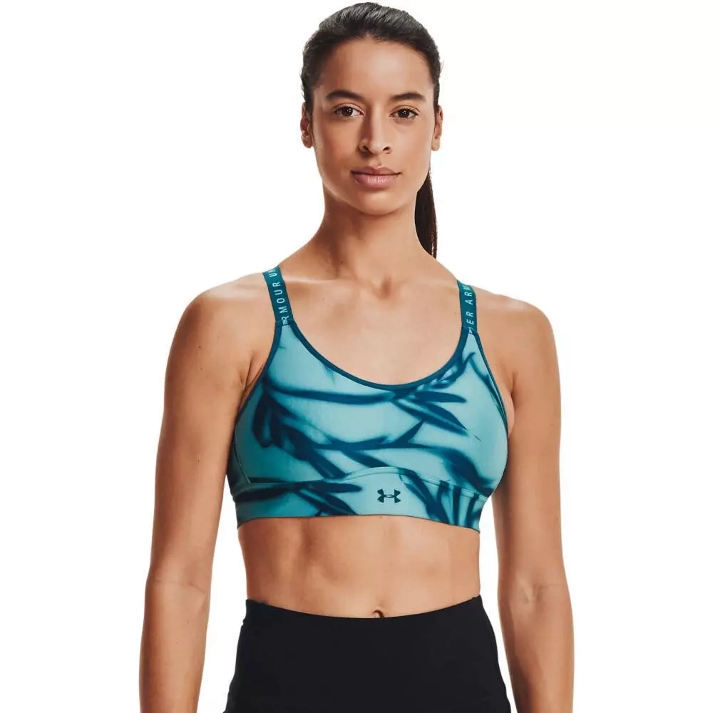 Biustonosz sportowy Under Armour Infinity Mid Printed Bra