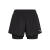 Spodenki krótkie damskie DIADORA L. SHORTS 2IN1 5 RUN CREW