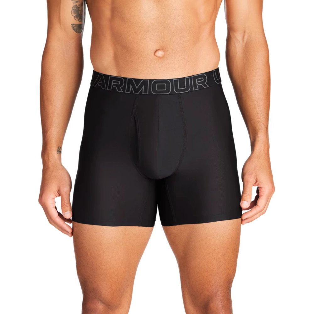 Bokserki męskie Under Armour PERFORMANCE TECH MESH -SOLID 6 IN 3PK