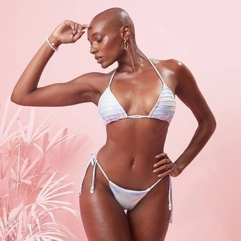 Strój kąpielowy LABELLAMAFIA BIKINI STAMPED