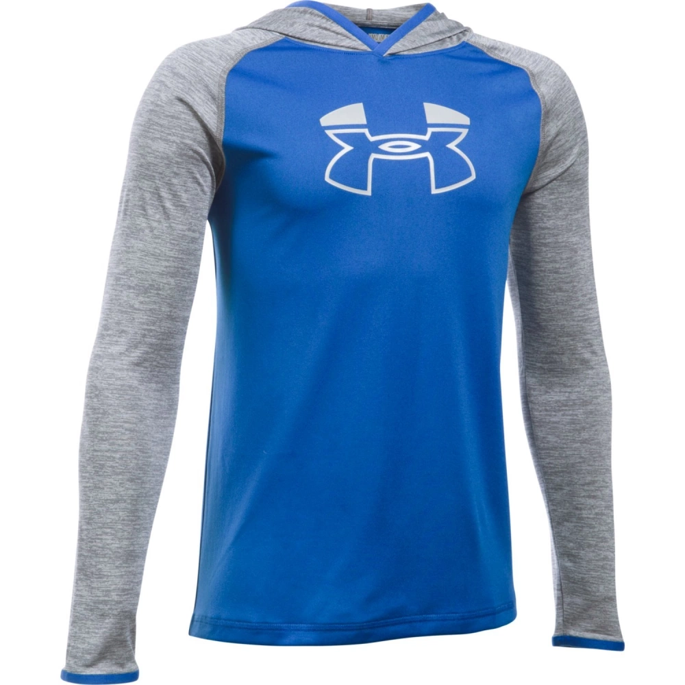 Bluza chłopięca UA TECH BLOCK HOODY 