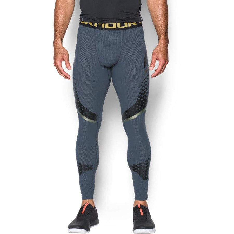 Legginsy męskie Under Armour HG ARMOUR ZONAL COMP LEGGING  