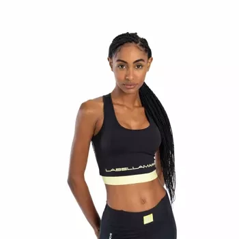 Biustonosz sportowy LABELLAMAFIA SPORTS BRA DISTURBIA BLACK