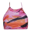 Top damski LABELLAMAFIA CROP TOP CAMO