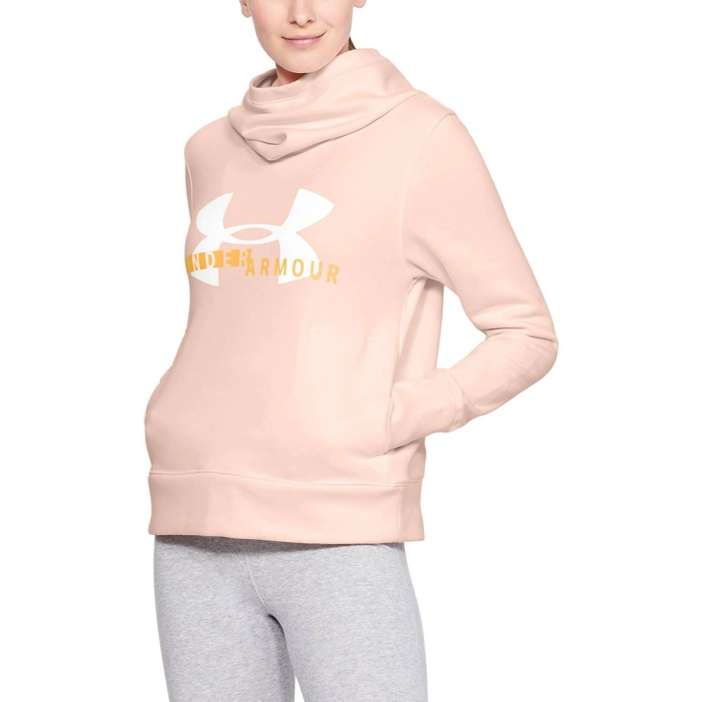 Bluza damska Under Armour Cotton Fleece Sportstyle Logo Hoodie 