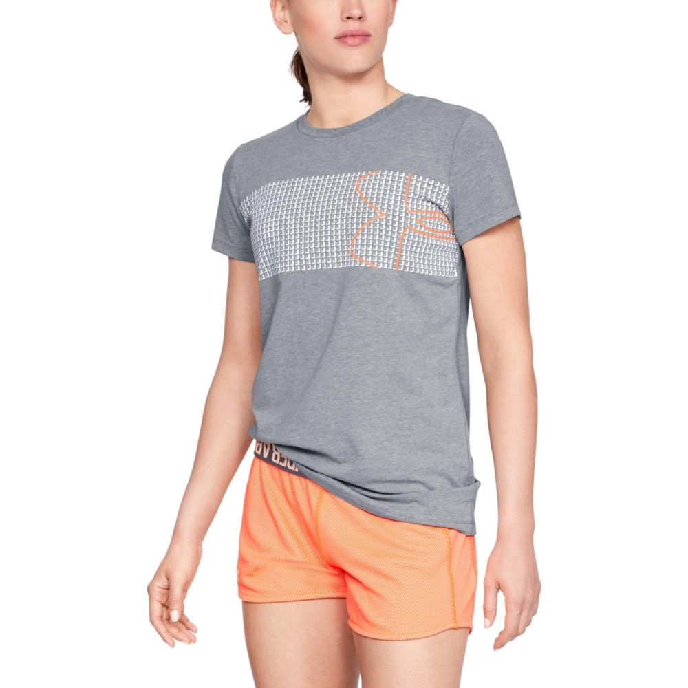 Koszulka damska Under Armour Graphic Classic Crew Chest Logo 