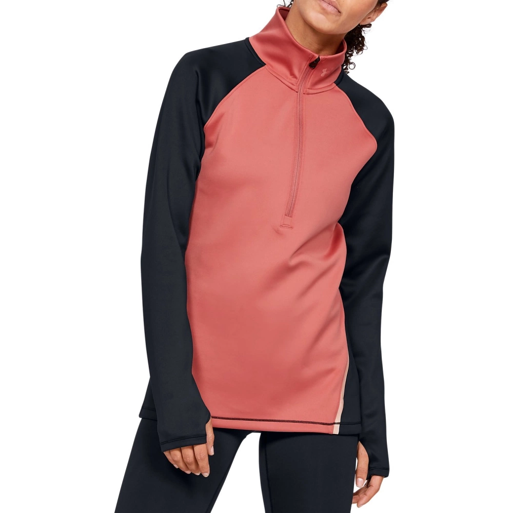 Bluza damska Under Armour CG Armour 1/2 Zip Color Block 