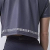Top damski LABELLAMAFIA CROPPED GREY