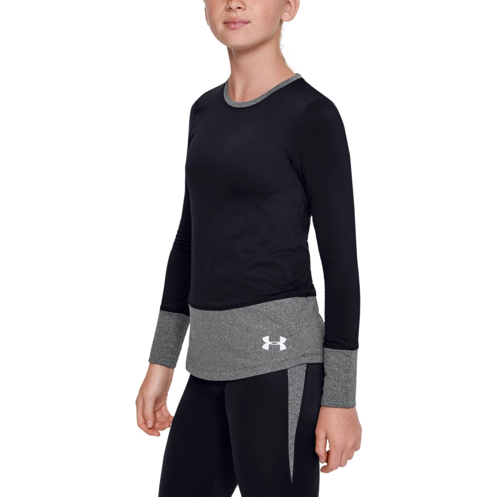 Bluza dziewczęca Under Armour ColdGear LS Crew