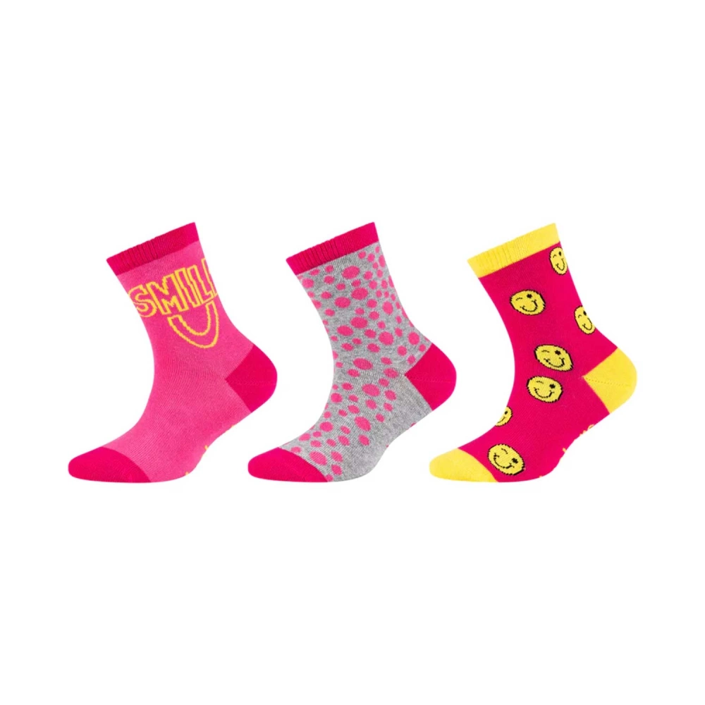 Skarpety dziewczęce SKECHERS GIRLS CASUAL ORGANIC BACK TO SCHOOL SOCKS 3P