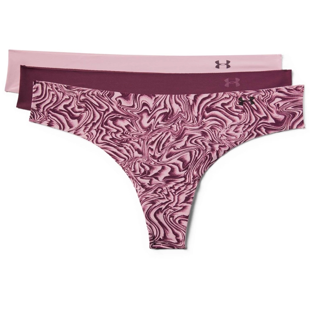 Bielizna damska Under Armour PS Thong 3Pack Print 
